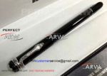 Perfect Replica Wholesale Montblanc Rouge et Noir Rollerball Pen - Black Top